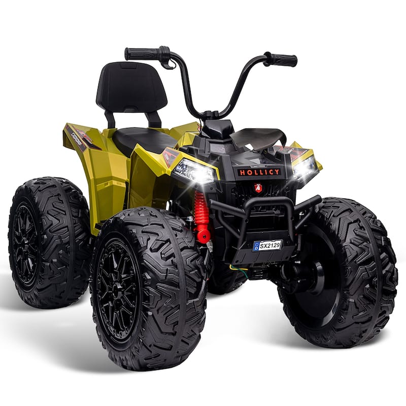 Kids ATV 24V Ride on Car 4WD Quad Electric Vehicle - Green