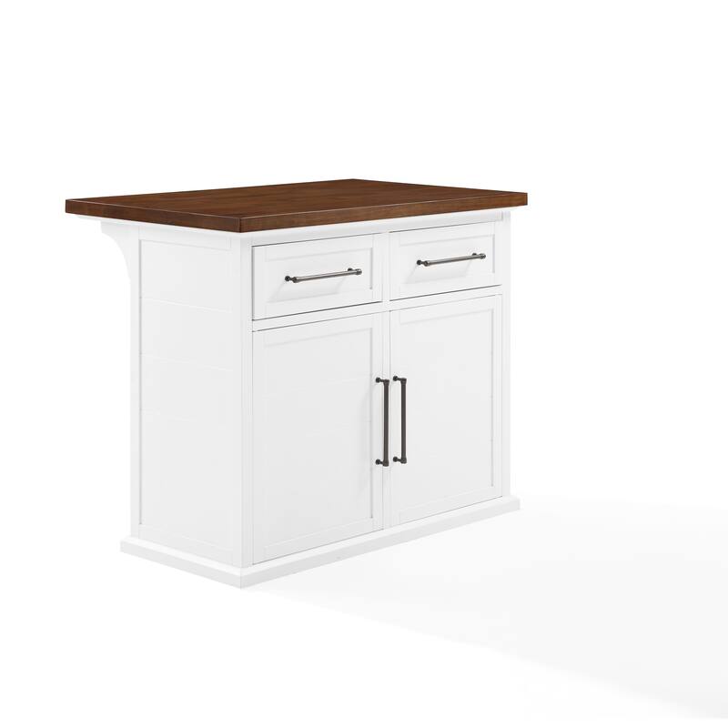 Crosley Bartlett Wood Top Kitchen Island - 27"d x 42"w x 36"h