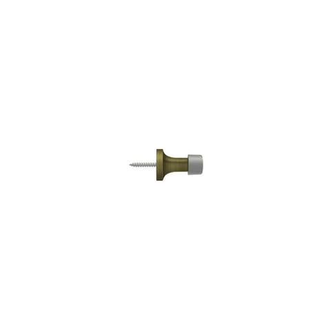 Deltana Contemporary 1-1/2" Solid Brass Baseboard Door Bumper