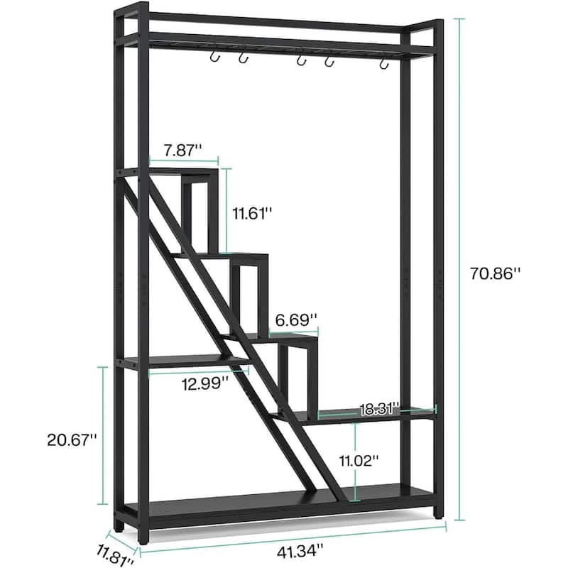 70.9" Tall Indoor Plant Stand for Indoor