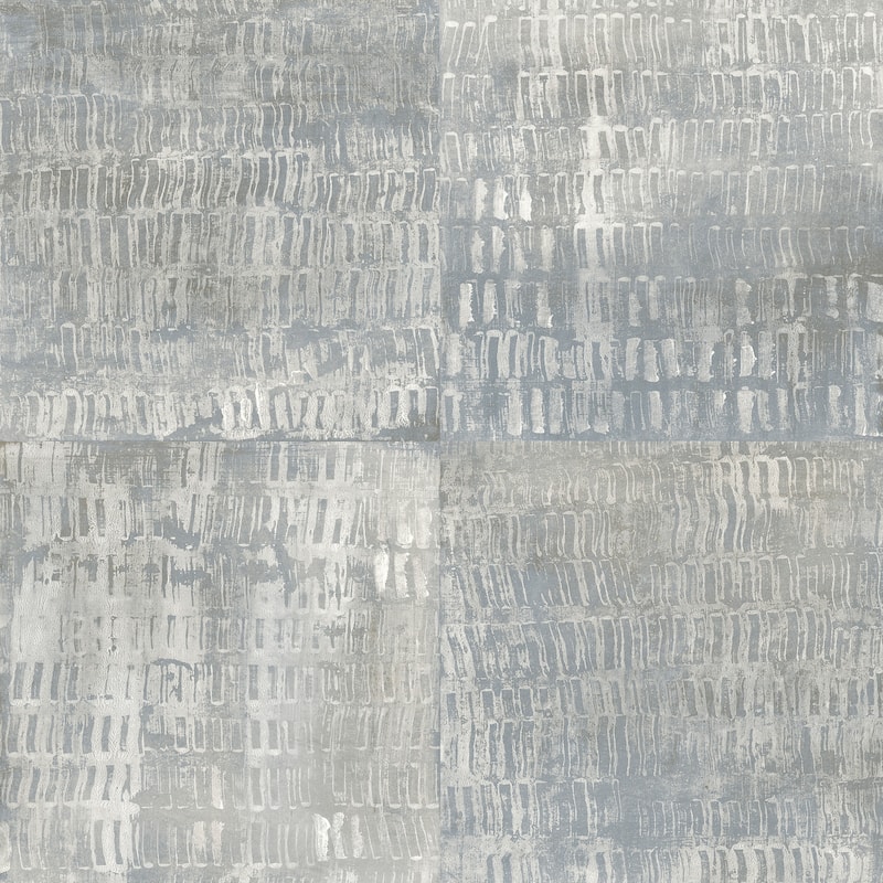 Cameron Sage Faux Metal Wallpaper