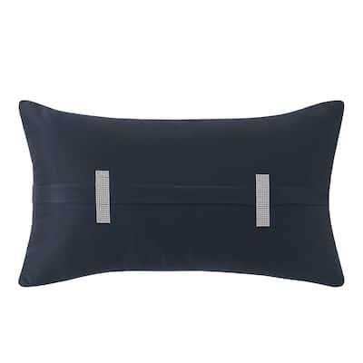 J. Queen New York Brilliance Quilted Boudoir Decorative Throw Pillow