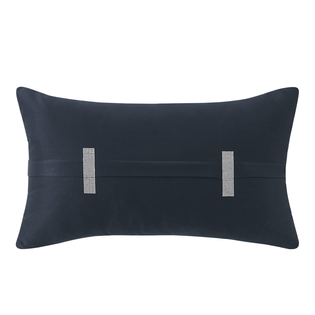 J. Queen New York Brilliance Quilted Boudoir Decorative Throw Pillow