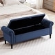 preview thumbnail 22 of 74, 67" Velvet Tufted Storage Bench for Bedroom End of Bed with Roll Arms