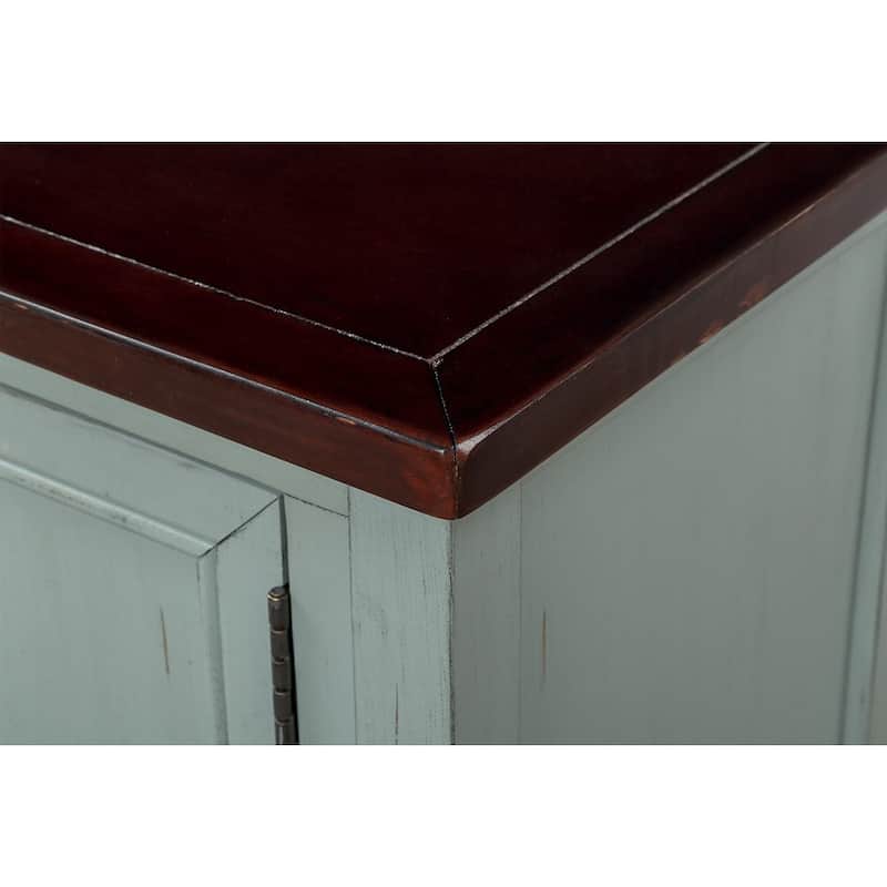 Console Table with Bottom Shelf