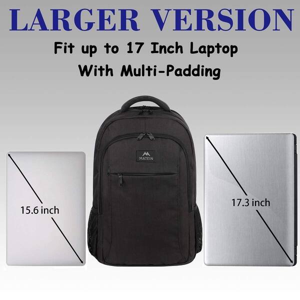 Large Backpack, 17 Inch Travel Laptop Backpack with USB Charging Port, Anti Theft TSA Friendly Business - Bed Bath & Beyond - 42714431 Large Backpack, 17 Inch Travel Laptop Backpack with USB Charging Port, Anti Theft TSA Friendly Business - Bed Bath & Beyond - 42714431