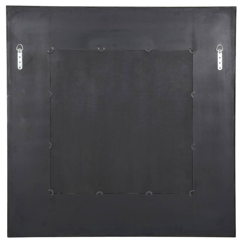 SAFAVIEH Couture Kaya 42.5-inch Square Wood Mirror - 42.5"W x 3.1"D x 42.5"H