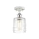 Option Deco Swirl / White and Polished Chrome