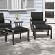 preview thumbnail 126 of 144, Aluminum Patio Outdoor Sectional Sofa Set with Fire Pit, Swivel Rocking Chairs and Ottomans