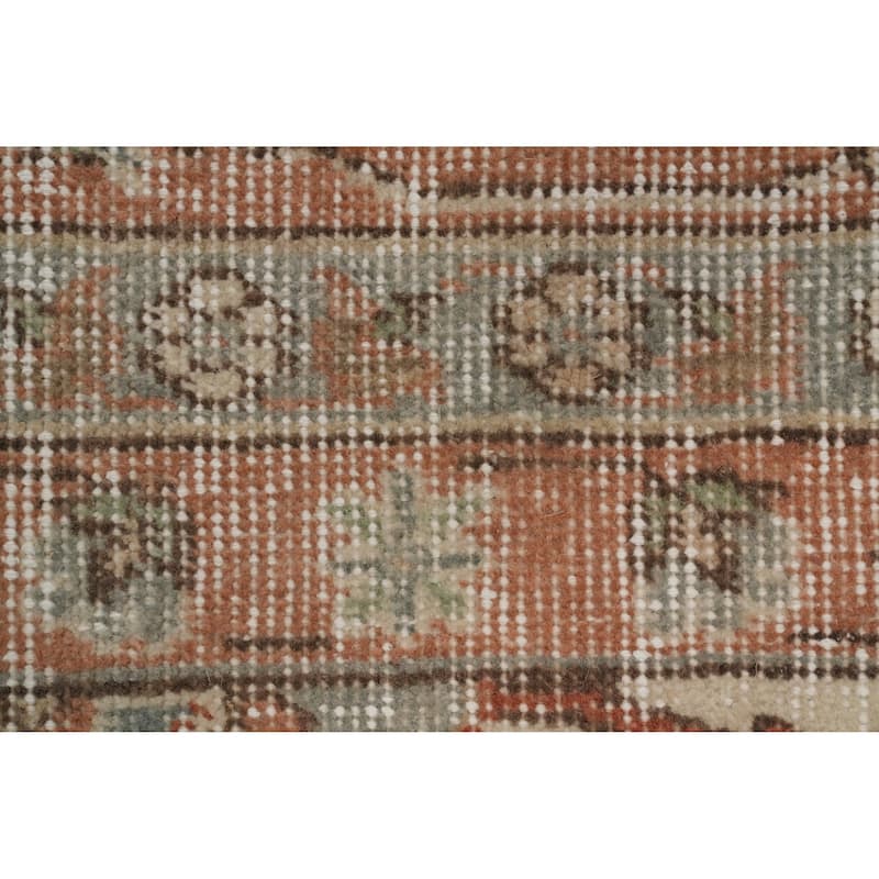 Hand Knotted Oriental 100% Wool Carpet Traditional All-Over Beige & Ivories Tabriz Area Rug - 11' 2'' X 9' 5''