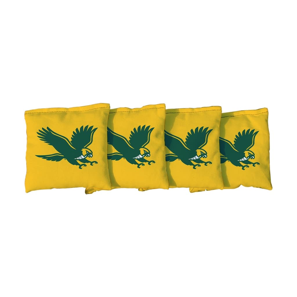 Fitchburg State Falcons Yellow Cornhole Bags