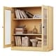 preview thumbnail 167 of 166, 100% Solid Wood 3-shelf Bookcase with Optional Doors by Palace Imports