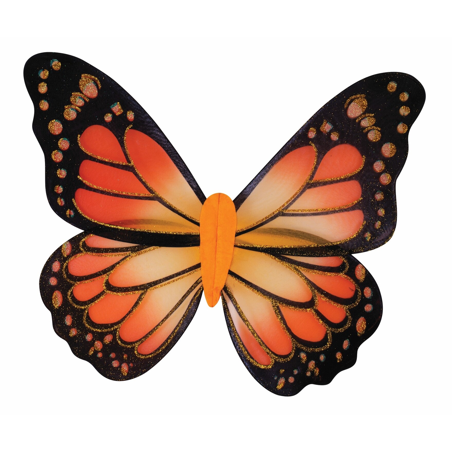Shop Monarch Butterfly Wings Adult Costume Accessory Orange Overstock 13673016