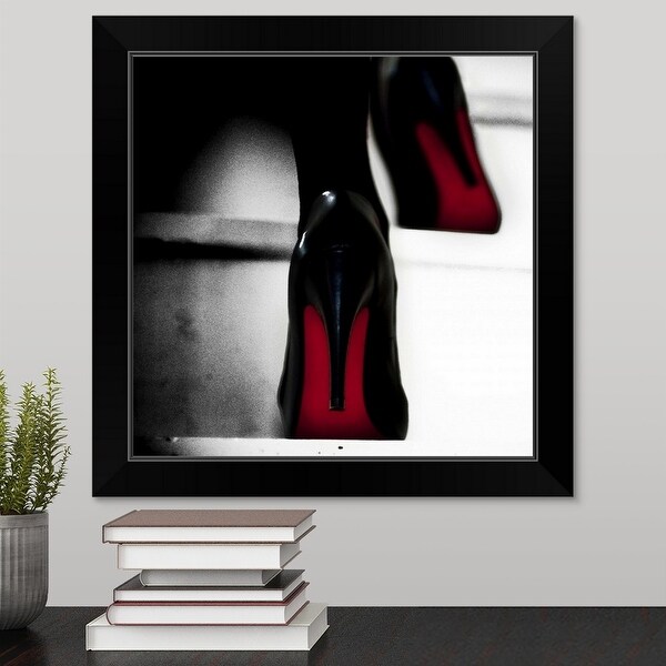 "Paris Paris" Black Framed Print