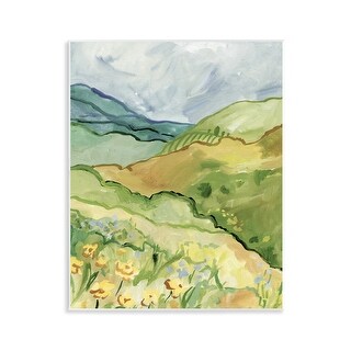 Stupell Spring Meadow Rolling Hills Wall Plaque Art Design By Victoria ...