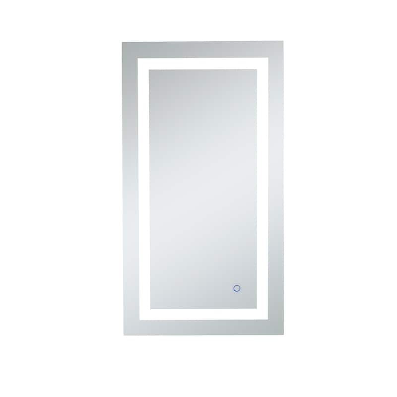 Avalon 20" x 36" Hardwired LED mirror - Silver