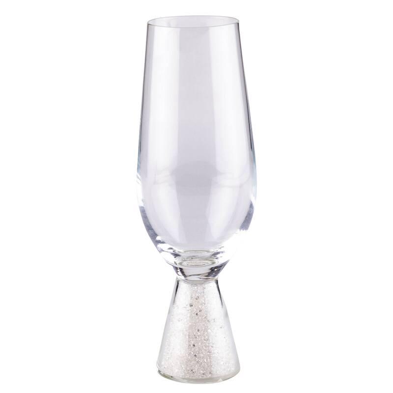 Sparkles Home Vetrina Stemless Toasting Flute - Set of 6 - White - 6 Piece
