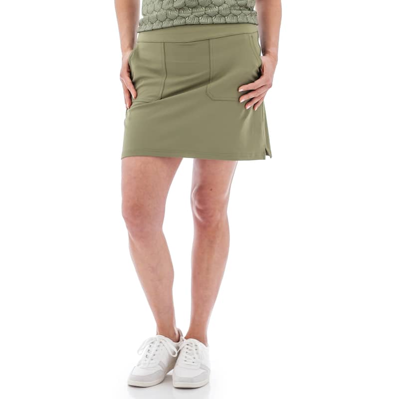 Aventura Women's Soledad Skort - Small - Dusty Olive
