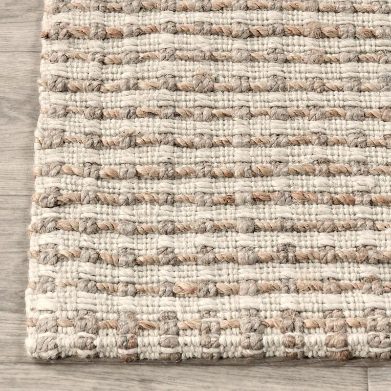 Villa by Classic Home Huntington Handwoven Jute Area Rug