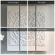 preview thumbnail 8 of 14, Madison Park Mandala Triptych 3-piece Dimensional Resin Canvas Wall Art Set