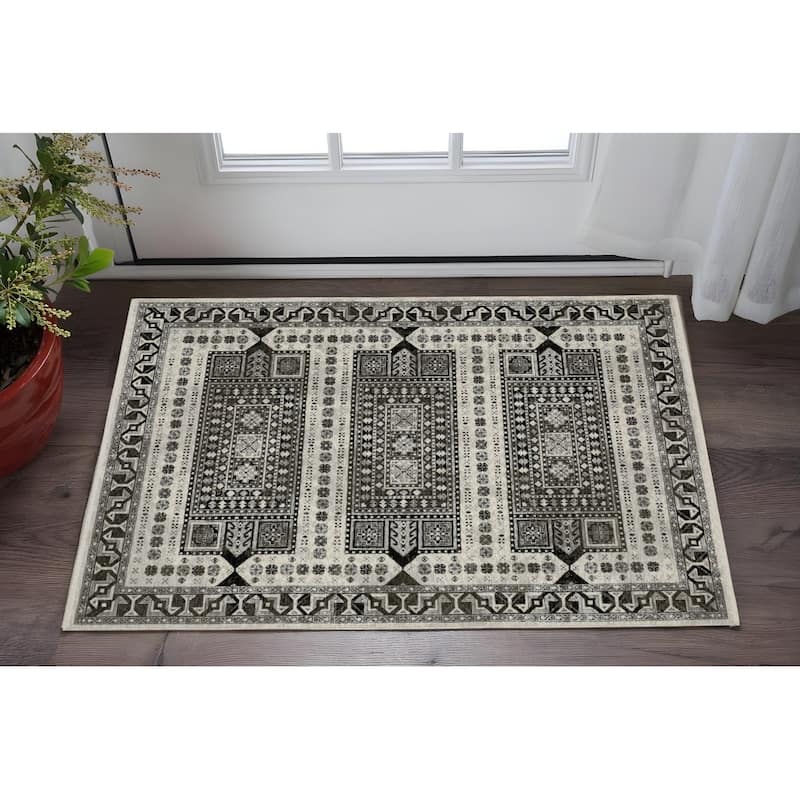 HomeRootsOriental Traditional Runner Area Rug - 60.24' X '39.37' X '0.32