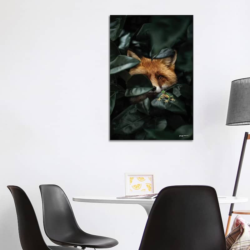 iCanvas "I Love My Heart Because It's Yours" by Karen Cantuq Canvas Print - 40x26x1.5