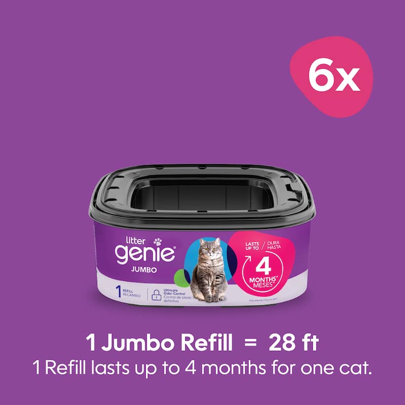 Litter Genie Jumbo Refill 6pk