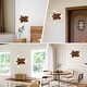 preview thumbnail 16 of 28, Cusp Barn Modern 10-Light Metal Wall Sconce, Indoor LED Wall Fixture Lights, Irregular Wall Sconce for Living Room Staircase
