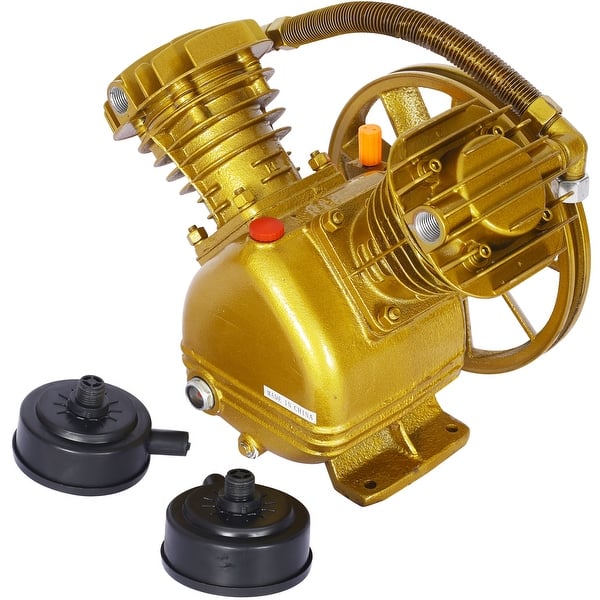 3HP 2 Piston V Style Twin Cylinder Air Compressor Pump Bed Bath