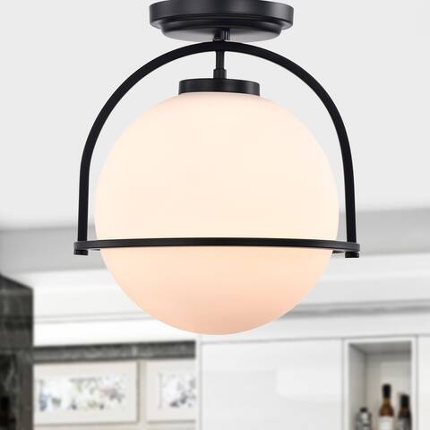 Nuka 12 Inch Modern Semi-Flush Mount Pendant Ceiling Lighting