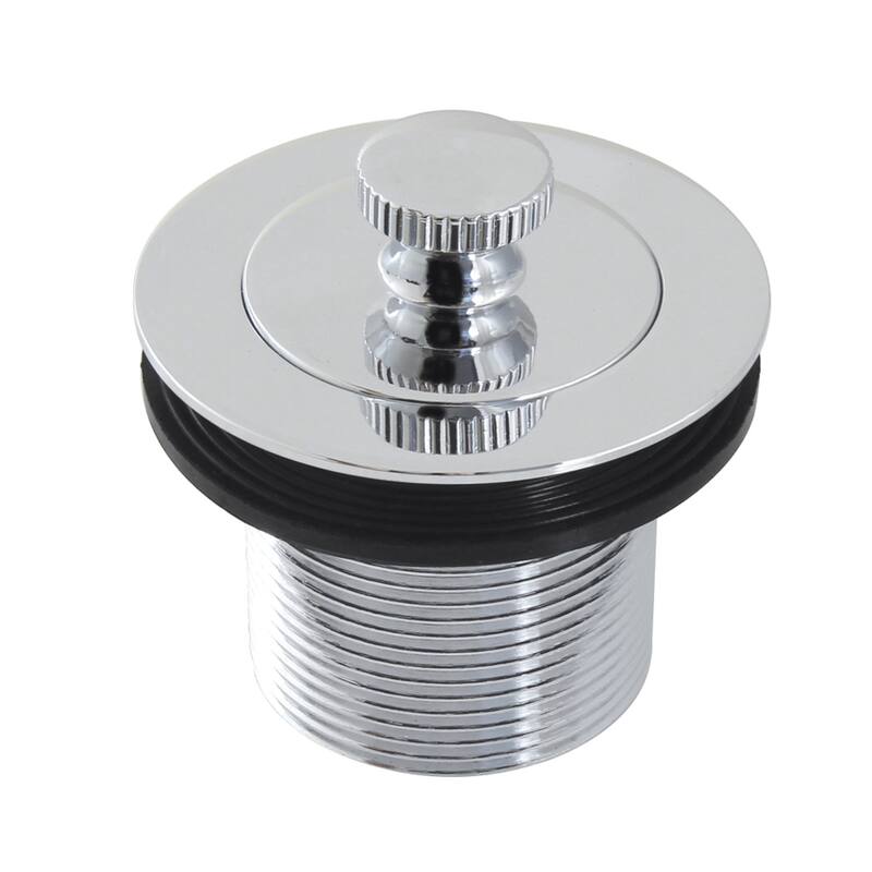 Kingston Brass Made To Match 1-1/2-Inch Lift and Turn Tub Drain with 1-1/2-Inch Body Thread - Polished Chrome