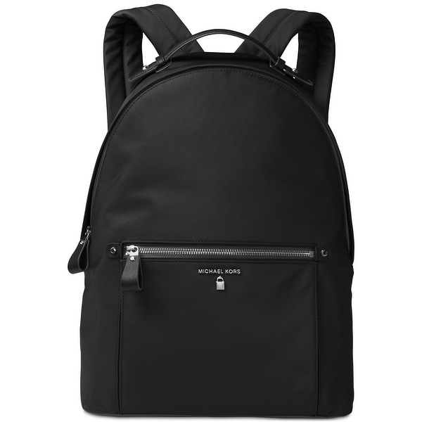 Shop MICHAEL Michael Kors Kelsey Nylon Black Backpack ...