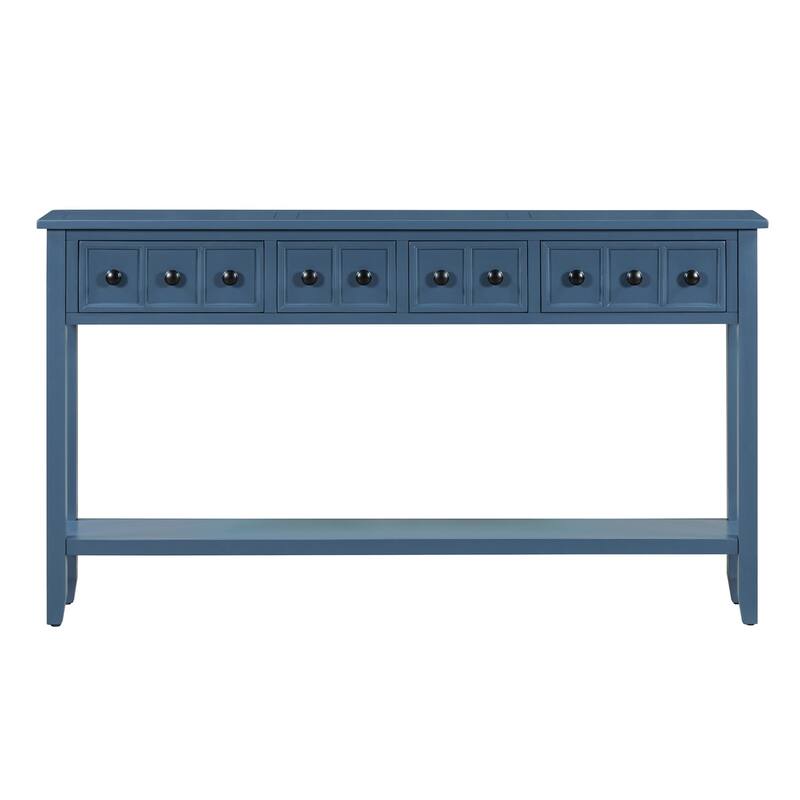 Multi-drawer entry console table