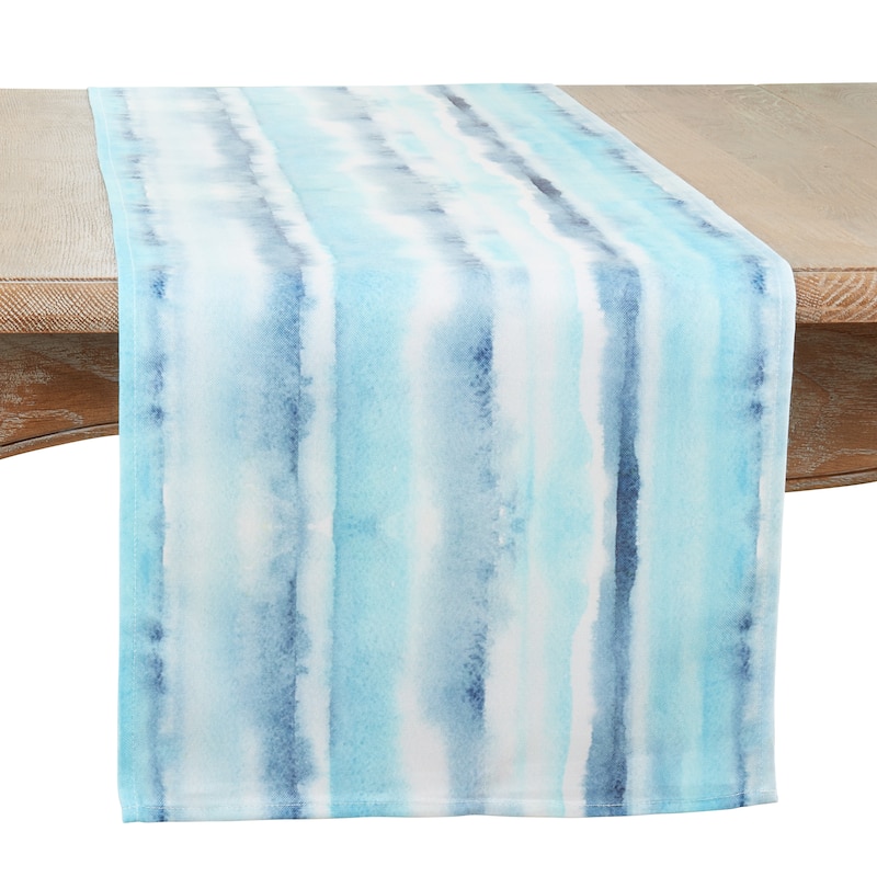 Watercolor Design Long Table Runner