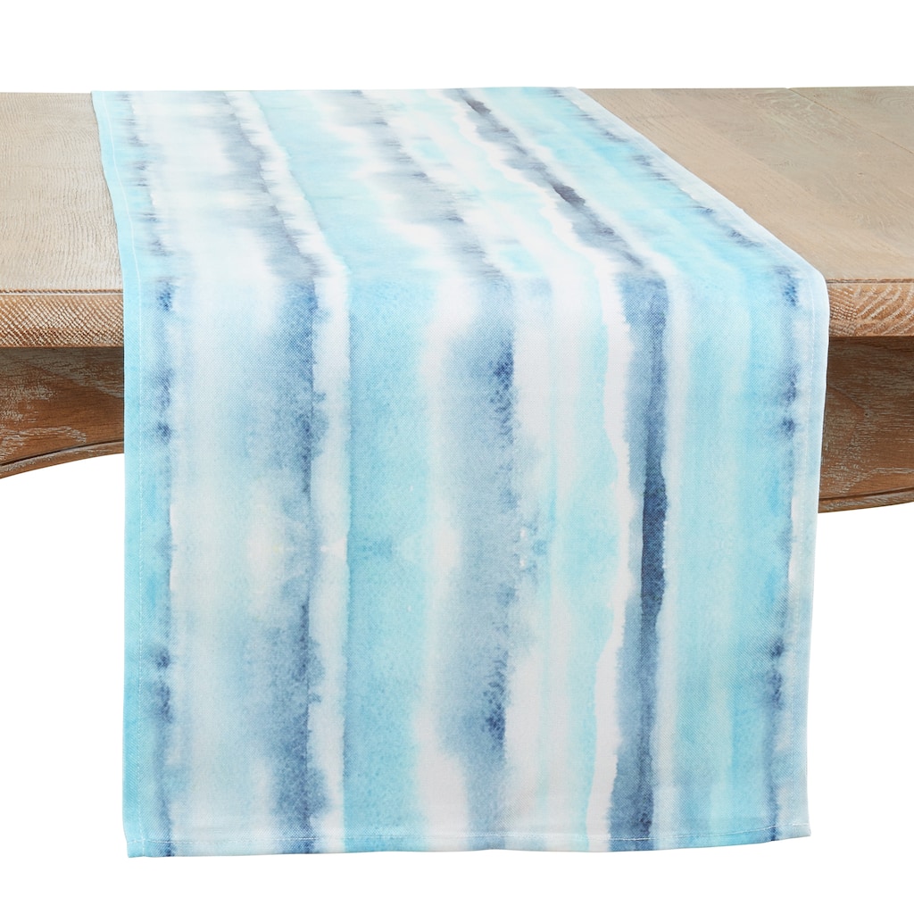 Watercolor Design Long Table Runner