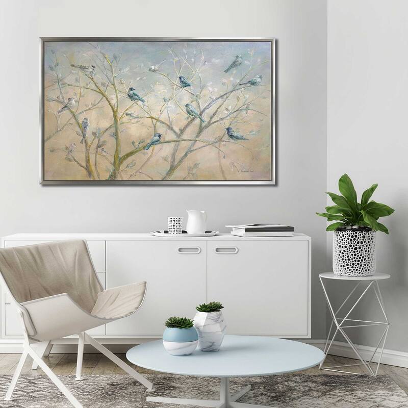 "Spring Gathering" Print on Floating Canvas