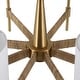 preview thumbnail 7 of 7, Uttermost Lautoka Rattan 8 Light Chandelier - 26H x 32 DIA in.