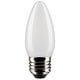 preview thumbnail 1 of 4, 5.5 Watt B11 LED - Frost - Medium base - 90 CRI - 2700K - 120 Volt