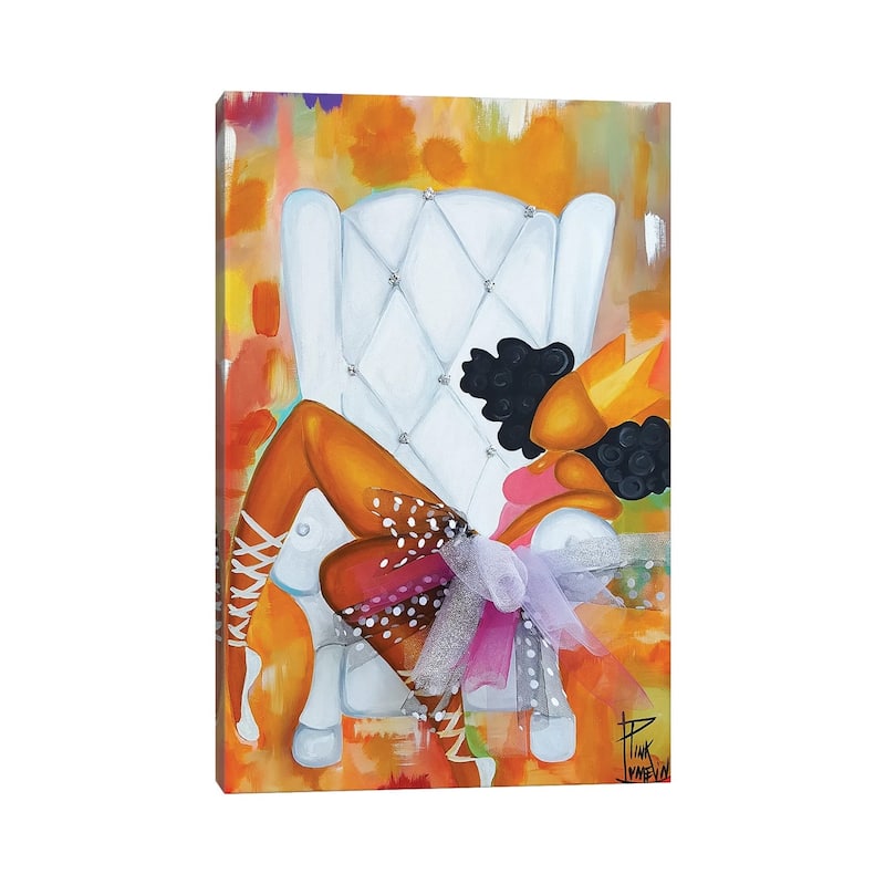 iCanvas "Belle" by Pinklomein Canvas Print