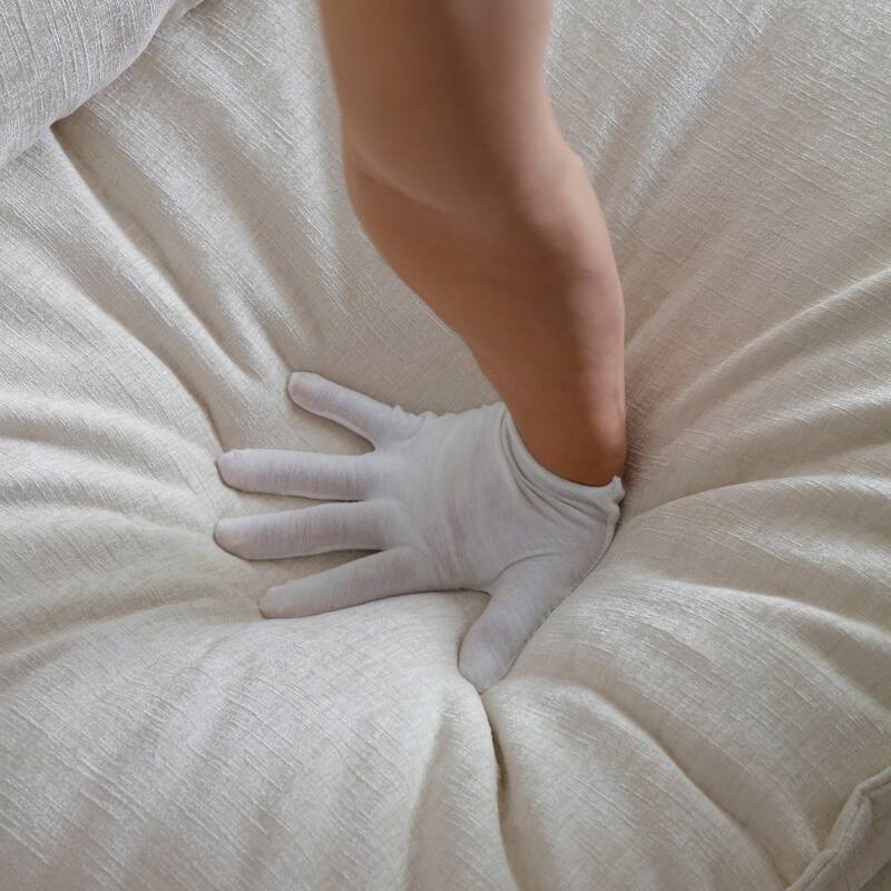 U-shaped Deep Seat Sectional Sofa Chenille Modular Reclining Couch with Storage Console Table, Ottomans and Adjustable Backrest