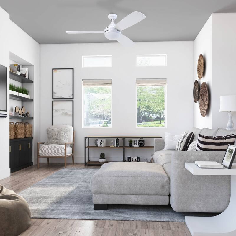 Porch & Den Nebeker 52-inch LED Ceiling Fan with Remote Control