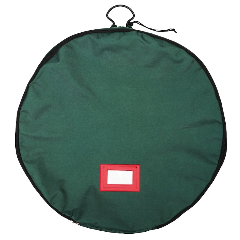 48 in. Padded Christmas Wreath Storage Container