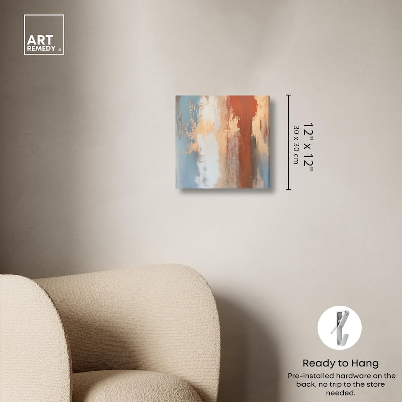 Coastal Rust I Canvas by Art Remedy, Gallery Wrapped