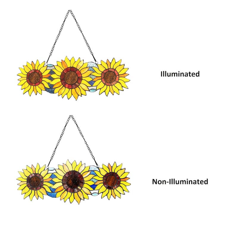 Sunflower Window Panel/ Suncatcher