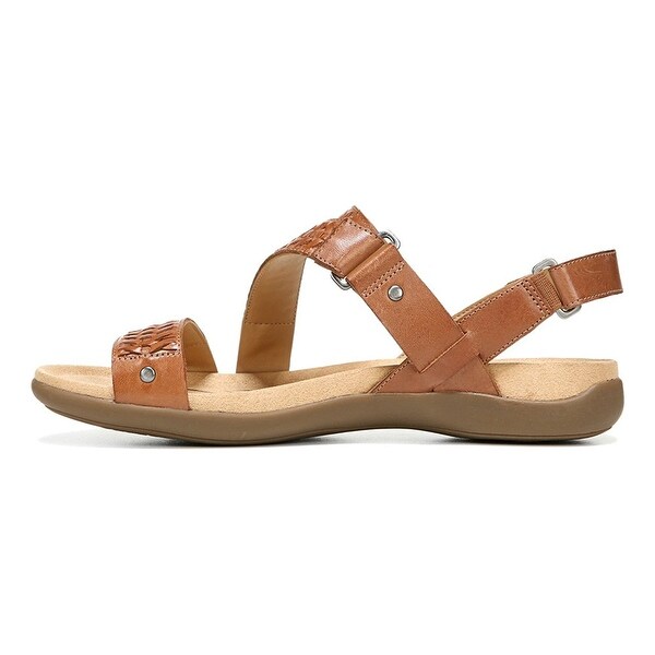 Naturalizer Womens Eliora Leather Open Toe Casual Strappy Sandals