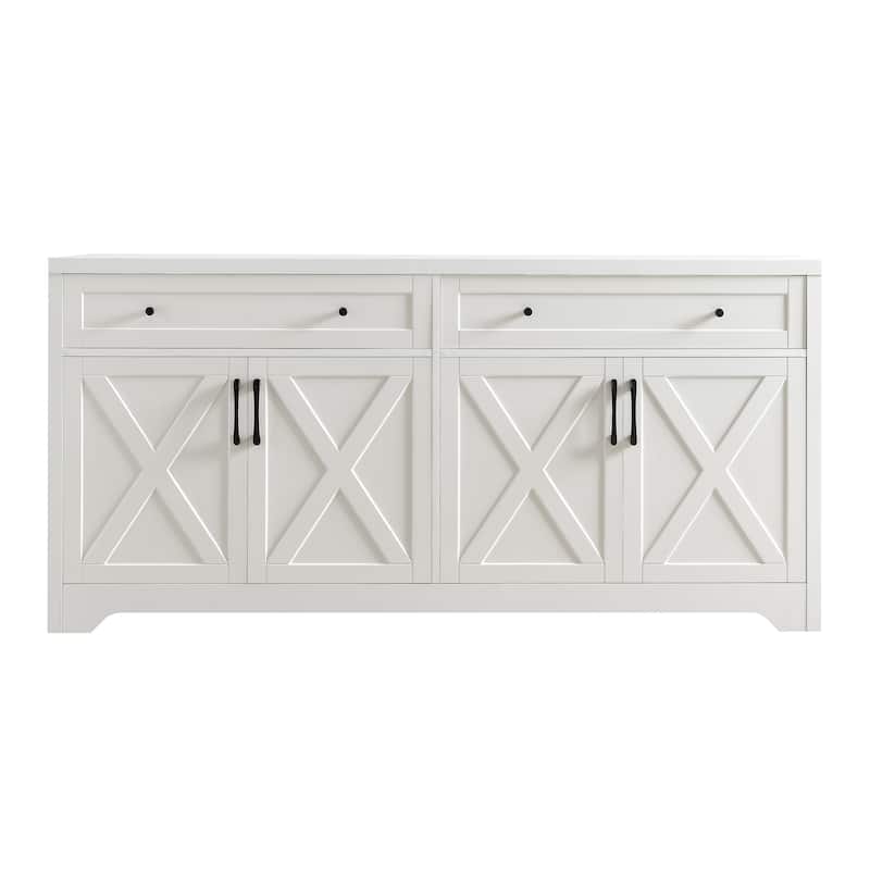 Framehouse 61'' TV Stand for TVs up to 70", Media Console Table, TV Cabinet