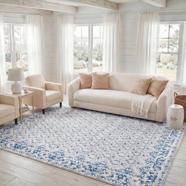 slide 2 of 56, SAFAVIEH Brentwood Dile Oriental Damask Trellis Rug