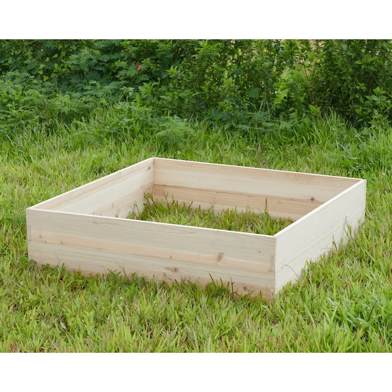 48"x48" Raised Garden Bed Planter Box for Vegetables