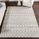 preview thumbnail 1 of 9, Nuloom Emmy Moroccan Trellis Area Rug 10' Square - Grey