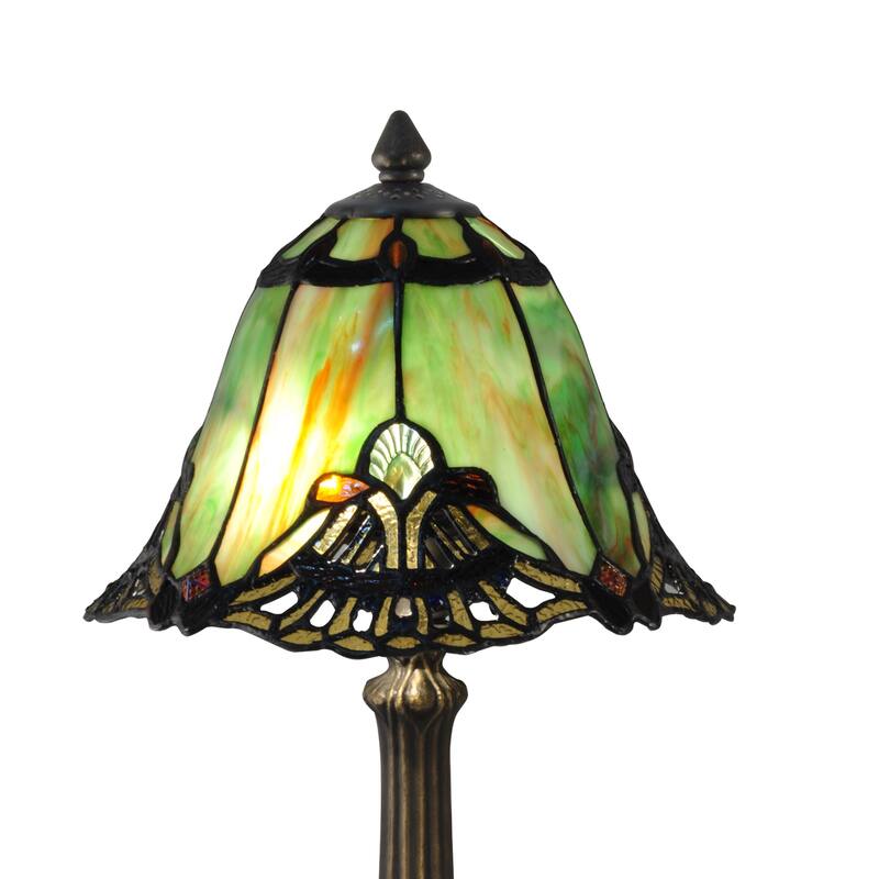 Green Haiawa Tiffany Accent Table Lamp